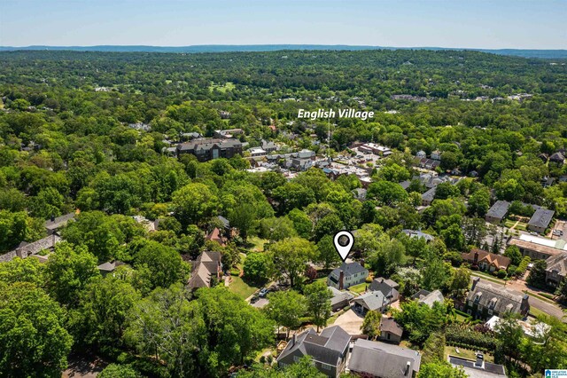 2520 Lanark Rd, Birmingham, AL 35223 - aerial perspective of suburban area with a forest