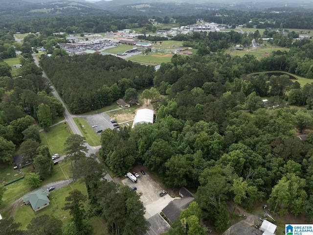 4150 County Highway 13, Locust Fork, AL 35097 - aerial view of property and surrounding area with a forest