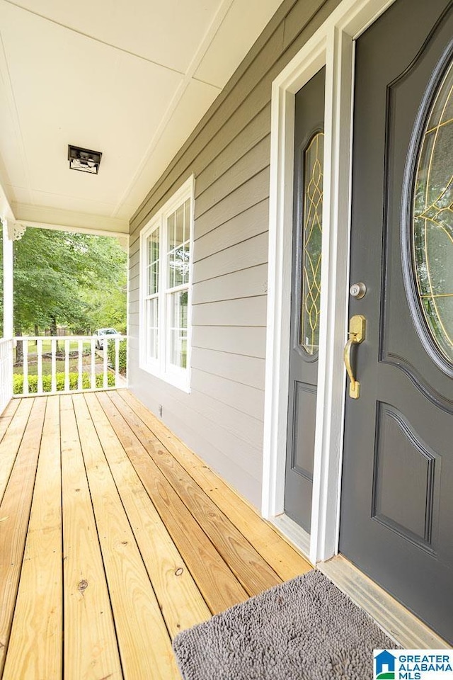105 Mountain View Ln, Springville, AL 35146 - property entrance with a porch