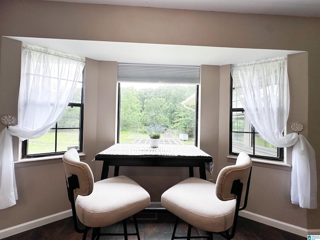 3455 Self Creek Rd, Warrior, AL 35180 - dining area with baseboards