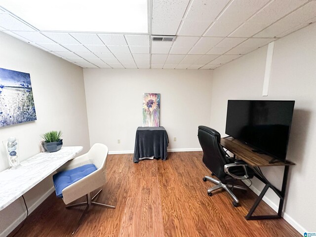 3455 Self Creek Rd, Warrior, AL 35180 - office space featuring wood finished floors and baseboards