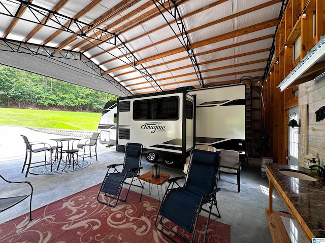 3455 Self Creek Rd, Warrior, AL 35180 - view of patio with a sink
