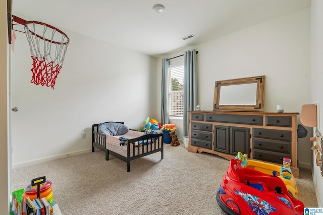 204 Koslin Loop, Calera, AL 35040 - game room featuring carpet floors and baseboards