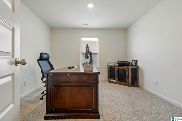 204 Koslin Loop, Calera, AL 35040 - office area with light carpet and baseboards