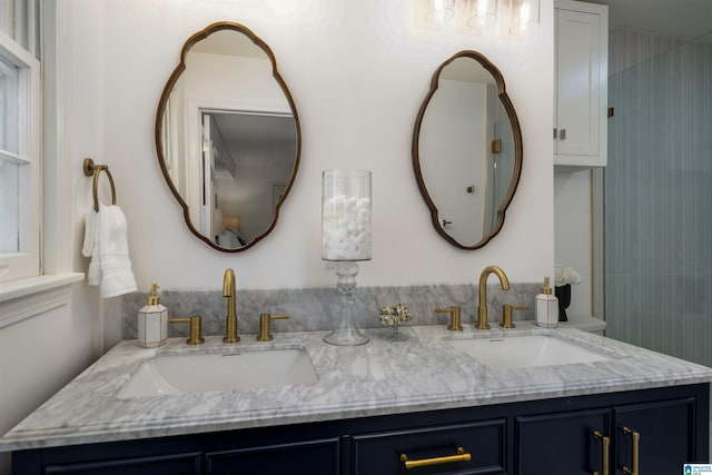 3317 Overton Rd, Mountain Brook, AL 35223 - bathroom with double vanity