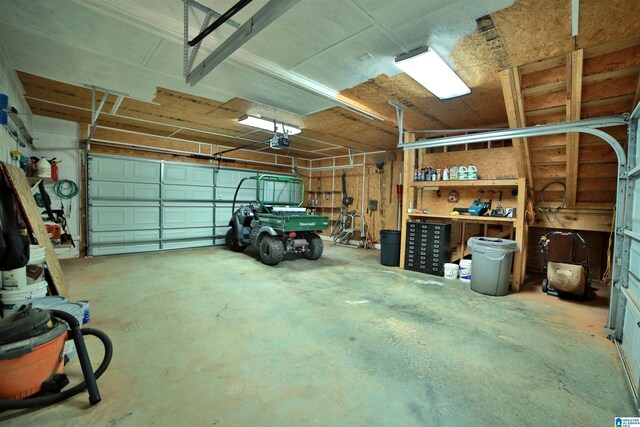2974 Crescent Crest Dr, Wedowee, AL 36278 - garage with a garage door opener