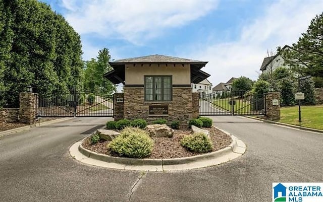 5226 Mountain Ridge Parkway, Birmingham, AL 35222 - community / neighborhood sign with a gate