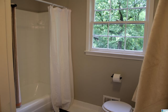 1140 Tribe Trl, Alabaster, AL 35007 - full bathroom with toilet and shower / tub combo