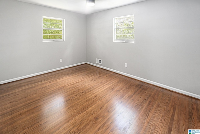 6365 Pocahontas Rd, Bessemer, AL 35022 - empty room featuring baseboards and wood finished floors