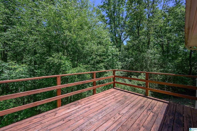 4669 Burning Tree Ln, Pelham, AL 35124 - view of deck