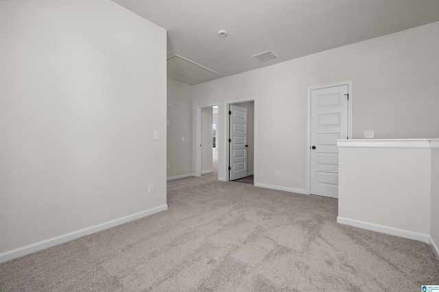 2017 Valley Run, Leeds, AL 35094 - unfurnished room featuring attic access, carpet flooring, and baseboards