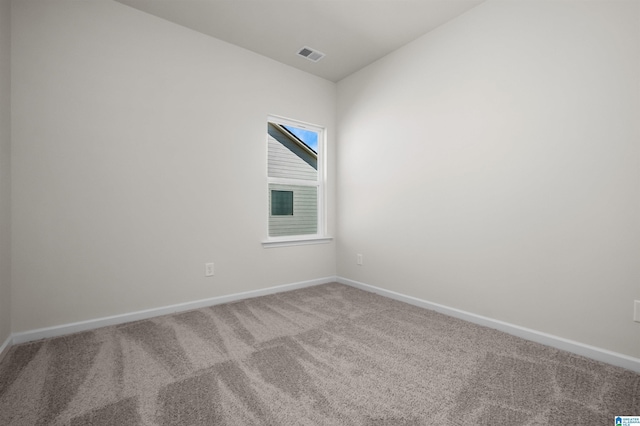 2017 Valley Run, Leeds, AL 35094 - carpeted spare room with baseboards and vaulted ceiling