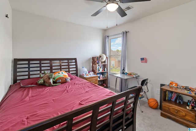 22873 Downing Park Cir, Mccalla, AL 35111 - carpeted bedroom with a ceiling fan