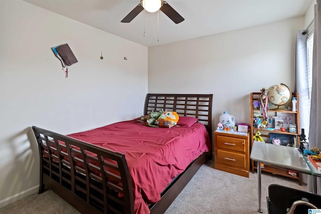 22873 Downing Park Cir, Mccalla, AL 35111 - carpeted bedroom with a ceiling fan