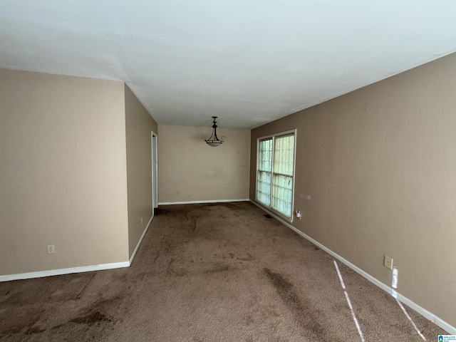 2270 Smithfield Ln N, Birmingham, AL 35207 - carpeted spare room with baseboards