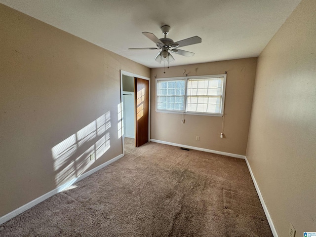 2270 Smithfield Ln N, Birmingham, AL 35207 - carpeted spare room with a ceiling fan and baseboards