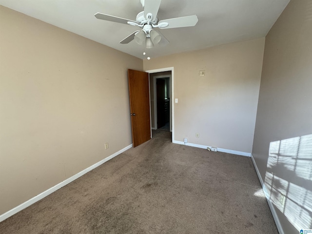 2270 Smithfield Ln N, Birmingham, AL 35207 - unfurnished room featuring carpet floors, baseboards, and ceiling fan
