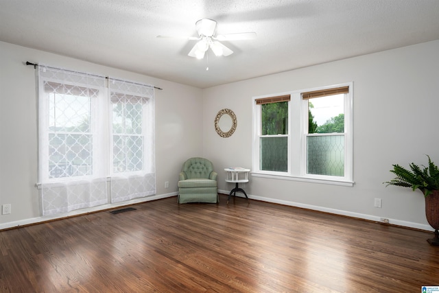 1800 2nd Ave S, Irondale, AL 35210 - unfurnished room featuring wood finished floors, plenty of natural light, and ceiling fan
