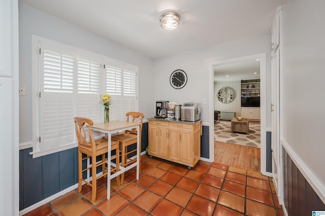 3309 Eaton Rd, Mountain Brook, AL 35223 - dining room featuring a wainscoted wall