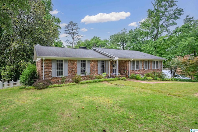 3309 Eaton Rd, Mountain Brook, AL 35223 - ranch-style house featuring brick siding