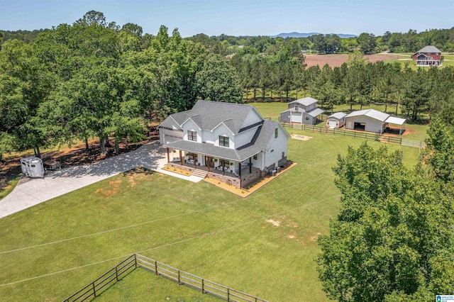 185 Meadowbrook Dr, Piedmont, AL 36272 - view from above of property