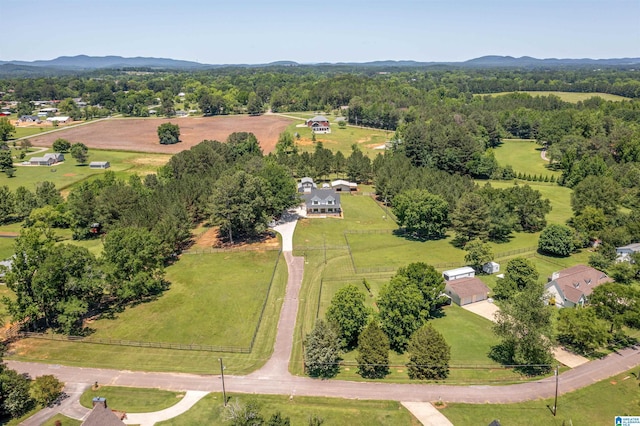 185 Meadowbrook Dr, Piedmont, AL 36272 - aerial view of a mountainous background