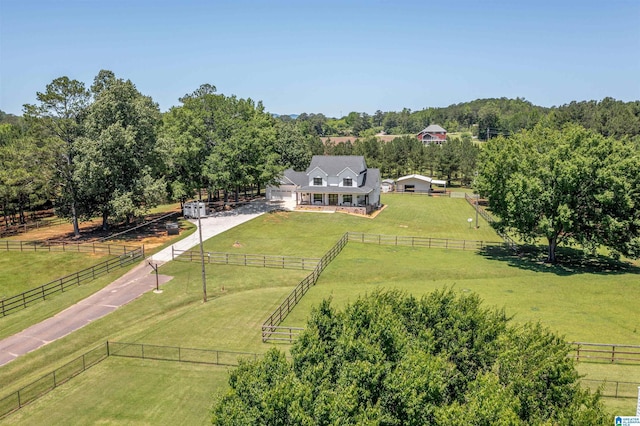 185 Meadowbrook Dr, Piedmont, AL 36272 - aerial view of sparsely populated area featuring a pastoral area