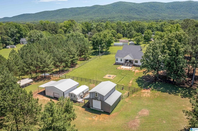 185 Meadowbrook Dr, Piedmont, AL 36272 - view of rural area with mountains and a forest