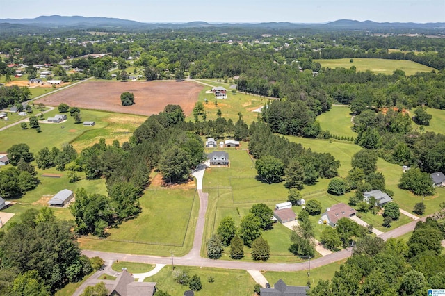 185 Meadowbrook Dr, Piedmont, AL 36272 - bird's eye view of a mountainous background