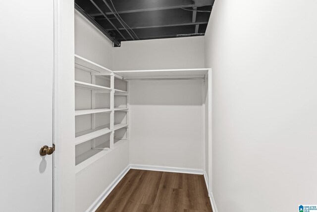 1608 Kestwick Dr, Hoover, AL 35226 - spacious closet with wood finished floors