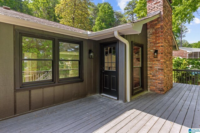 1608 Kestwick Dr, Hoover, AL 35226 - view of deck