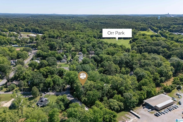 295 Walden Ct, Montevallo, AL 35115 - bird's eye view of a forest