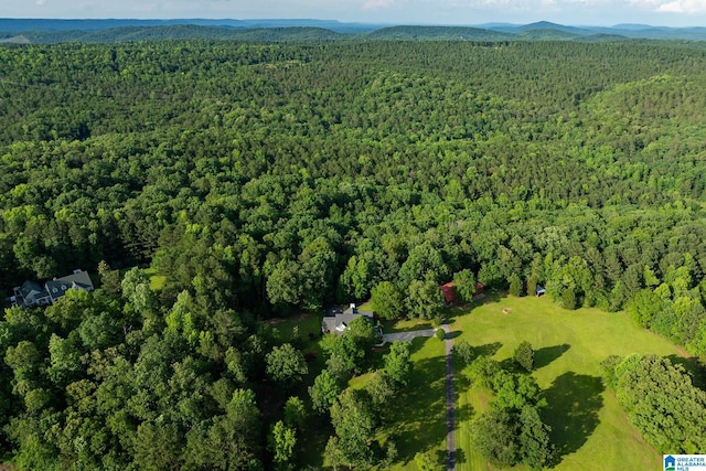 295 Ridge View Way, Springville, AL 35146 - bird's eye view of a forest and a mountainous background