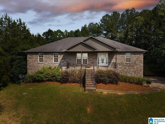 255 Savannah Ln, Cleveland, AL 35049 - ranch-style home featuring a yard and stairs