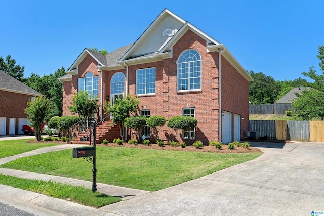 773 Old Cahaba Dr, Helena, AL 35080 - view of front of house featuring driveway, brick siding, and a garage