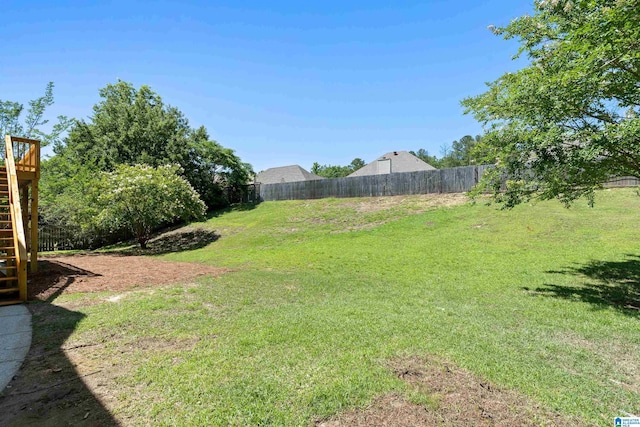 773 Old Cahaba Dr, Helena, AL 35080 - view of yard with stairs and a deck