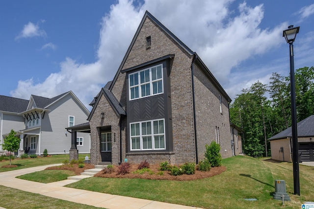 4651 Silas Ave, Hoover, AL 35244 - view of front of home with brick siding and a front yard