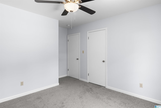 1718 Teakwood Ln, Birmingham, AL 35235 - unfurnished room featuring ceiling fan, carpet, and baseboards