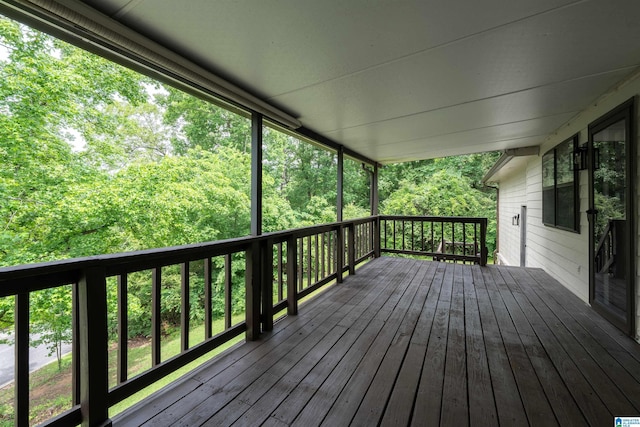 4100 S Shades Crest Rd, Hoover, AL 35244 - view of wooden deck
