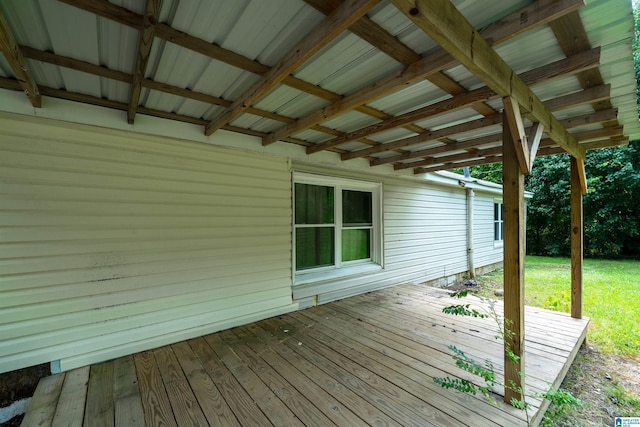 140 Camelia Ave, Gardendale, AL 35071 - wooden deck featuring a yard