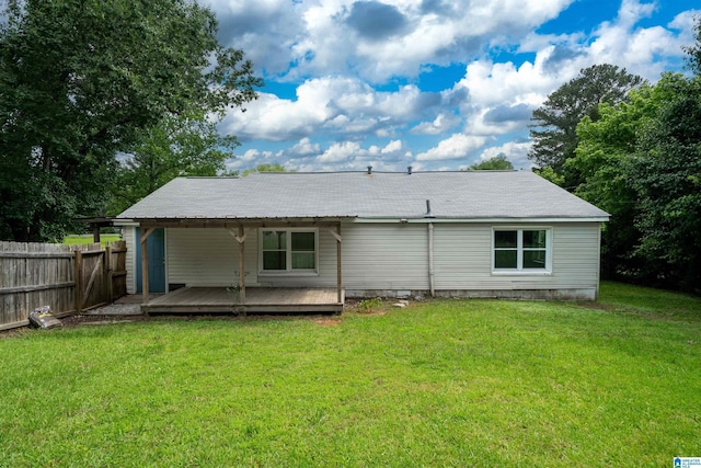 140 Camelia Ave, Gardendale, AL 35071 - back of house with a wooden deck