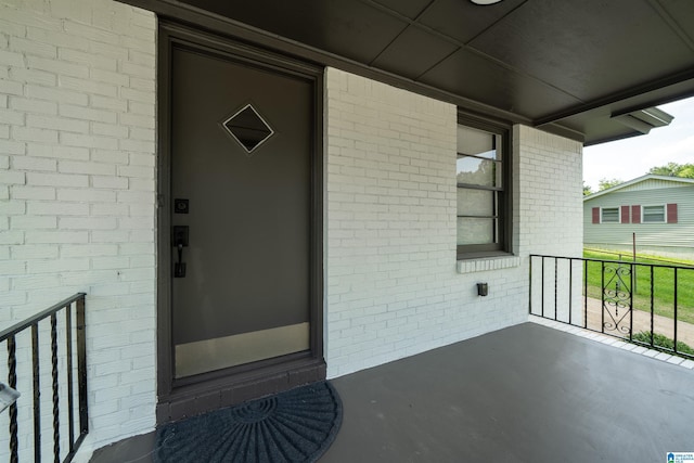 1644 1st St NE, Center Point, AL 35215 - entrance to property featuring brick siding and covered porch