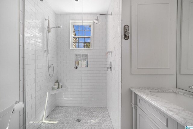 39 Edgehill Rd, Homewood, AL 35209 - full bathroom featuring a shower stall, vanity, and toilet