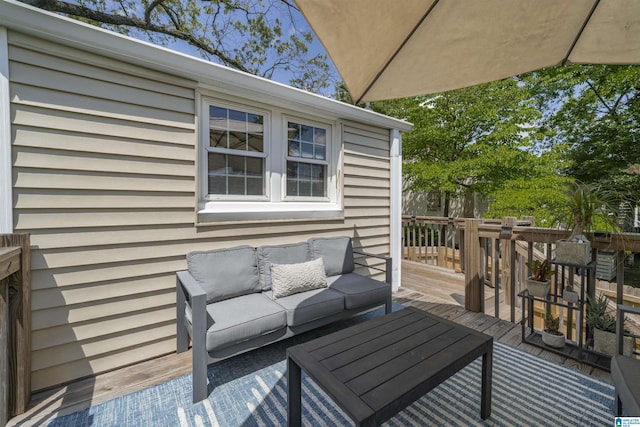 39 Edgehill Rd, Homewood, AL 35209 - deck with an outdoor living space