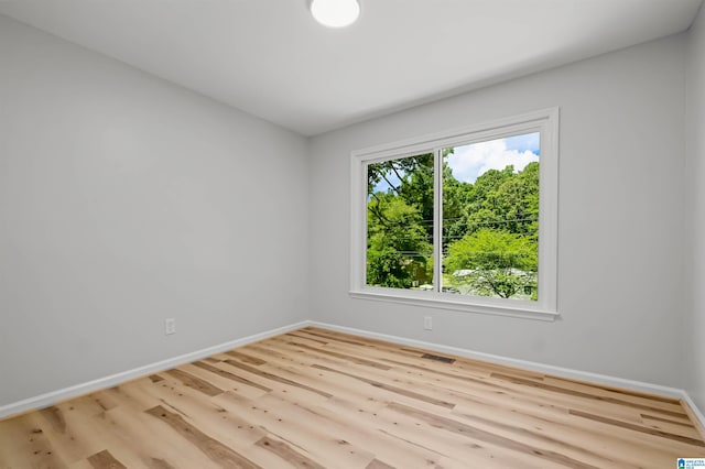 941 Honeysuckle Ln, Moody, AL 35094 - spare room featuring baseboards and wood finished floors