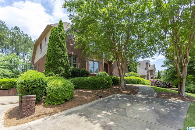1020 Dunsmore Dr, Chelsea, AL 35043 - obstructed view of property featuring brick siding