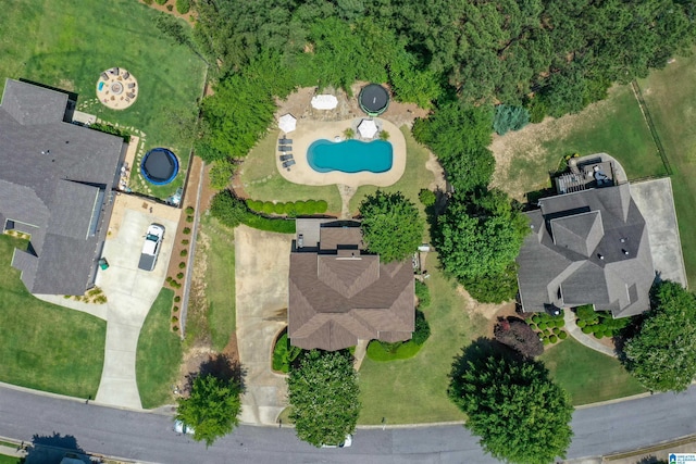 1020 Dunsmore Dr, Chelsea, AL 35043 - aerial view of property's location with a pool