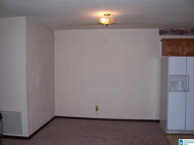 421 Valley Crest Dr, Birmingham, AL 35215 - unfurnished dining area featuring light carpet and baseboards