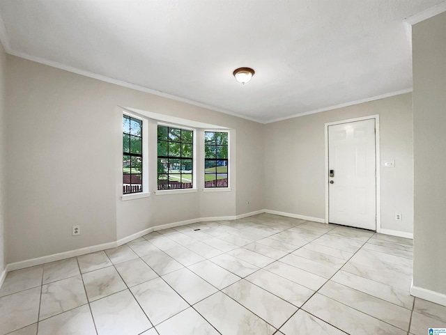 1012 Christopher Dr, Birmingham, AL 35215 - spare room with crown molding and baseboards