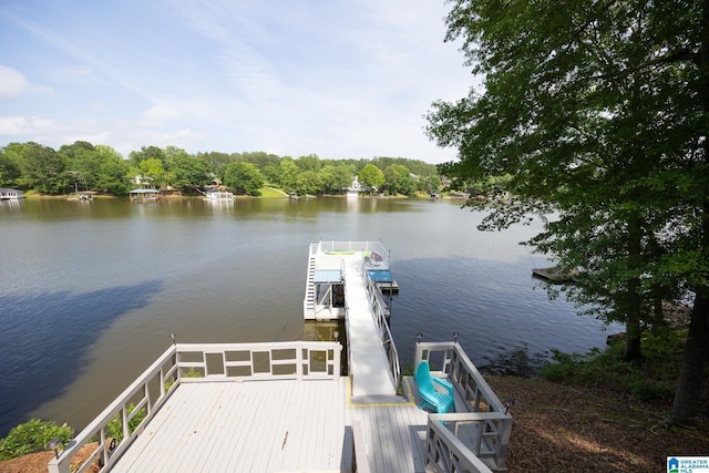967 Wright Way Dr, Wedowee, AL 36278 - dock area featuring a water view